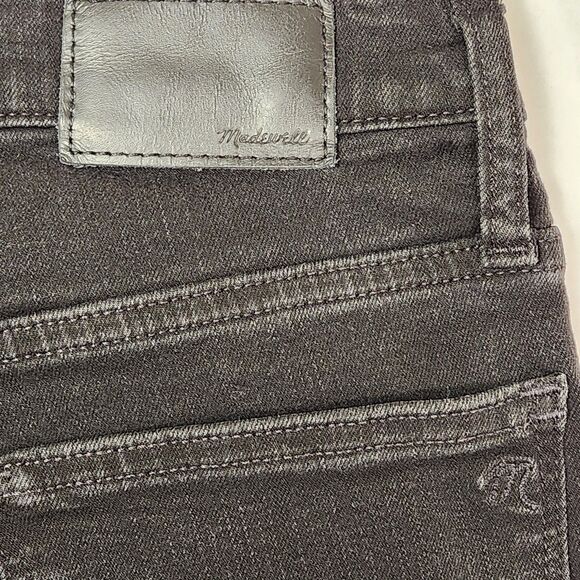 Madewell Roadtripper Bennet Black Skinny Jeans Women's Size 25 - Picture 8 of 8